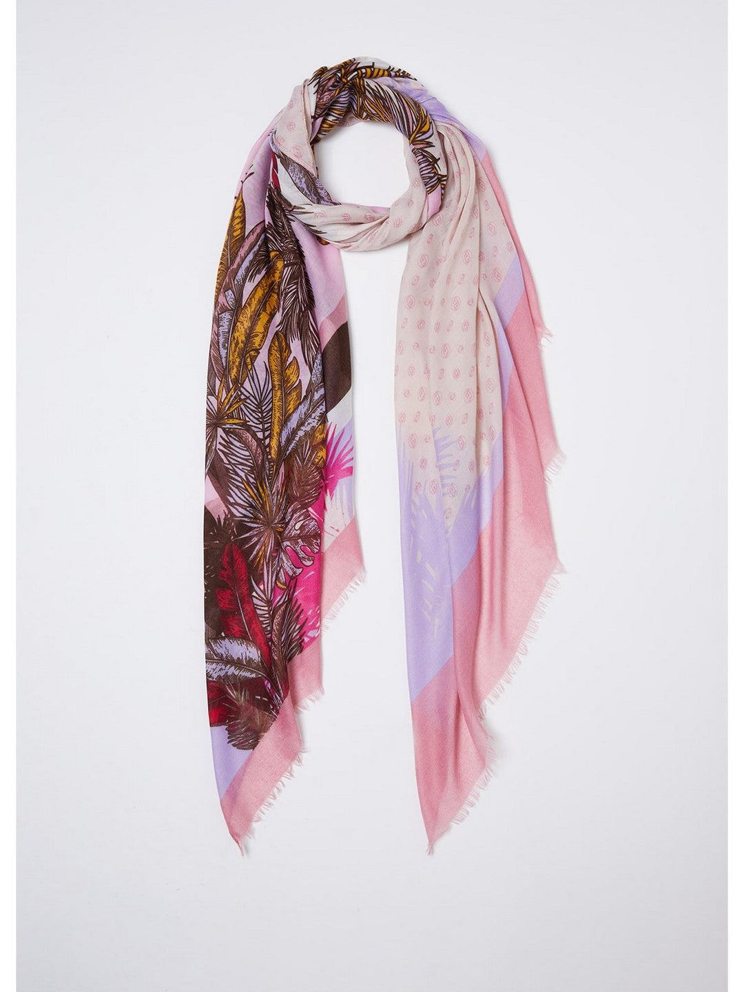 Liu Jo Soft Stola Woman 2A4048T0300 41909 Rosa - ليو جو وشاح ناعم نسائي