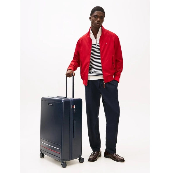 Tommy Hilfiger Signature Hard Shell Suitcase - حقيبة تومي هيلفيغر سيجنेचر هارد شيل سوتكيس