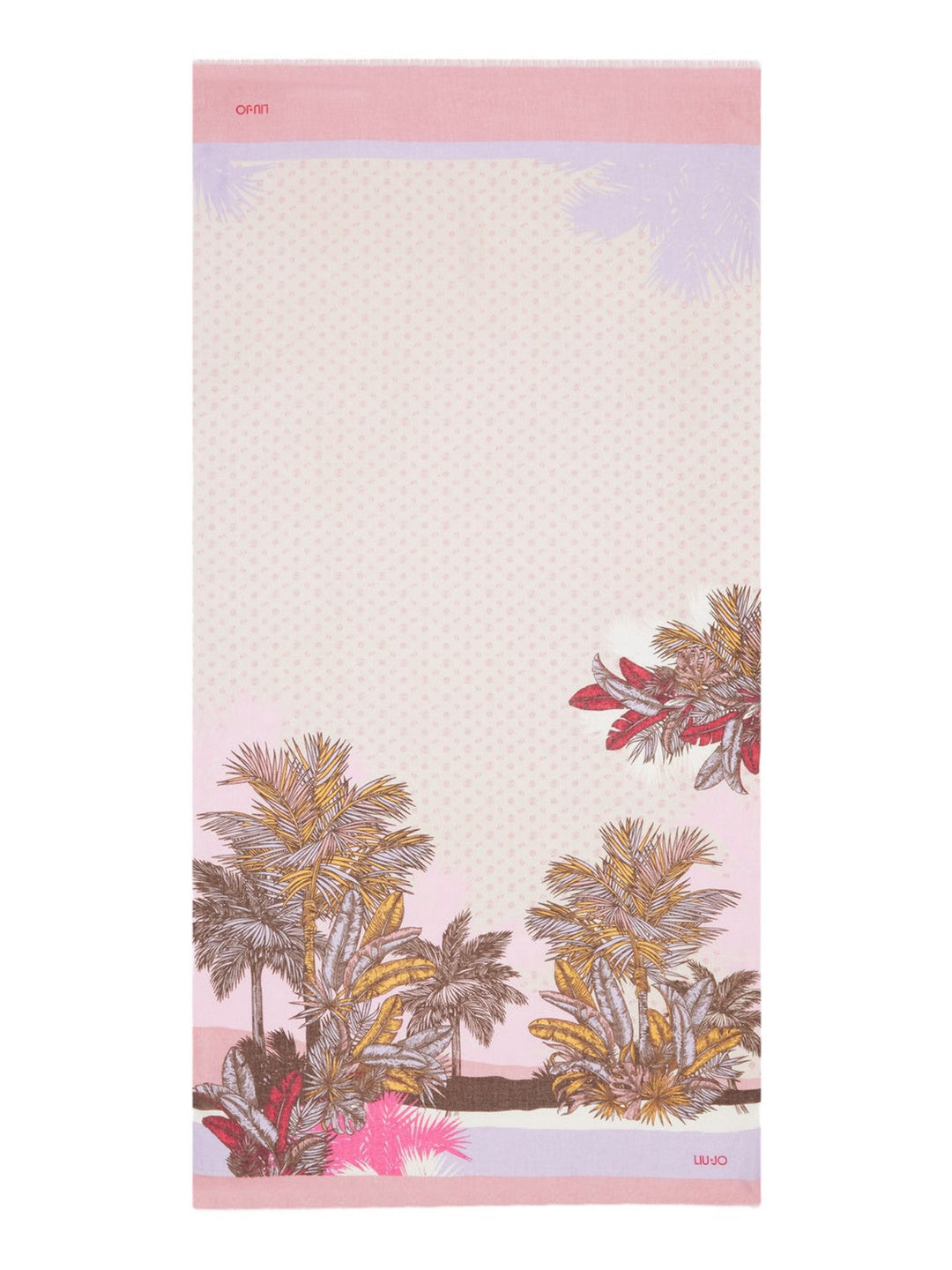 Liu Jo Soft Stola Woman 2A4048T0300 41909 Rosa - ليو جو وشاح ناعم نسائي