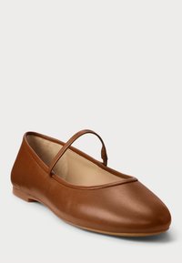 JAYNA NAPPA LEATHER MARY JANE FLAT - حذاء جاينا من جلد ناپا