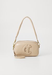 Just Cavalli RANGE PUFFY LOGO UP - Cross body bag - beige - جست كافالي حقيبة كروس بودي بشعار بارز ومنتفخ - بيج
