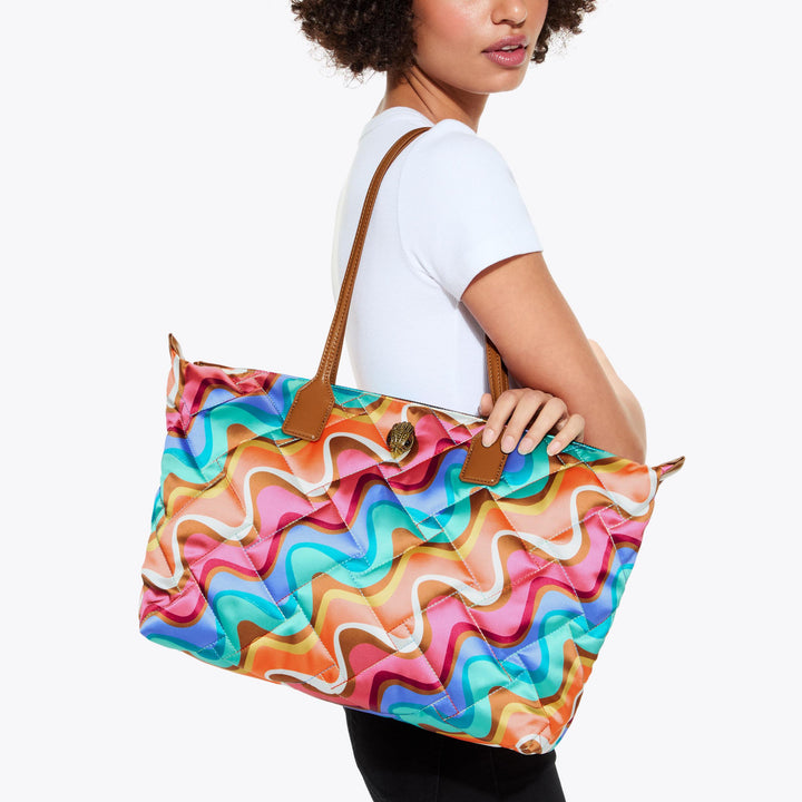 Kurt Geiger London Recycled Shopper Bag - كيرت جيجر لندن حقيبة تسوق معاد تدويرها