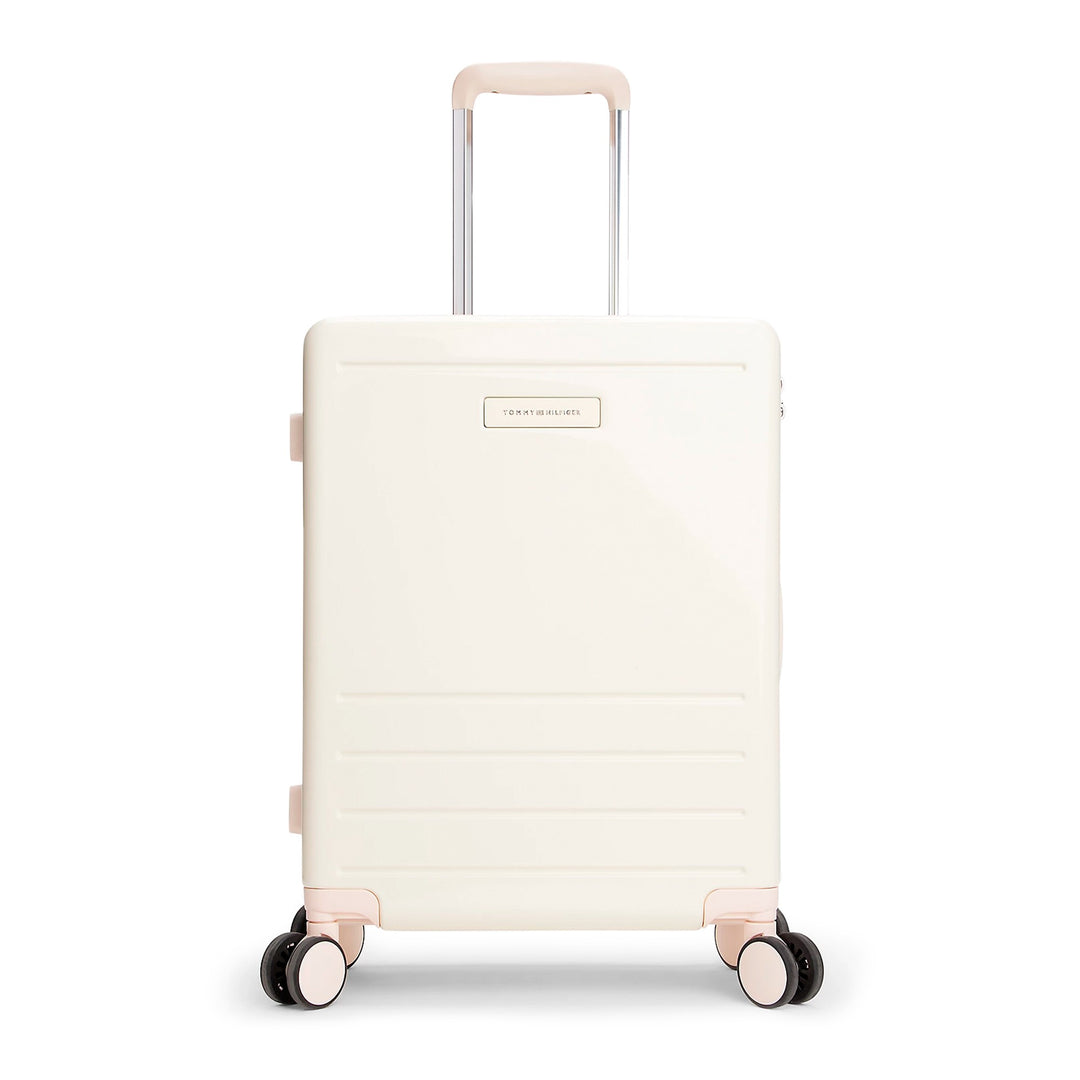 TOMMY HILFIGER TH Travel Cabin Case Z00 Ivory Petal - تومي هيلفيغر حقيبة سفر للمقصورة Z00 Ivory Petal